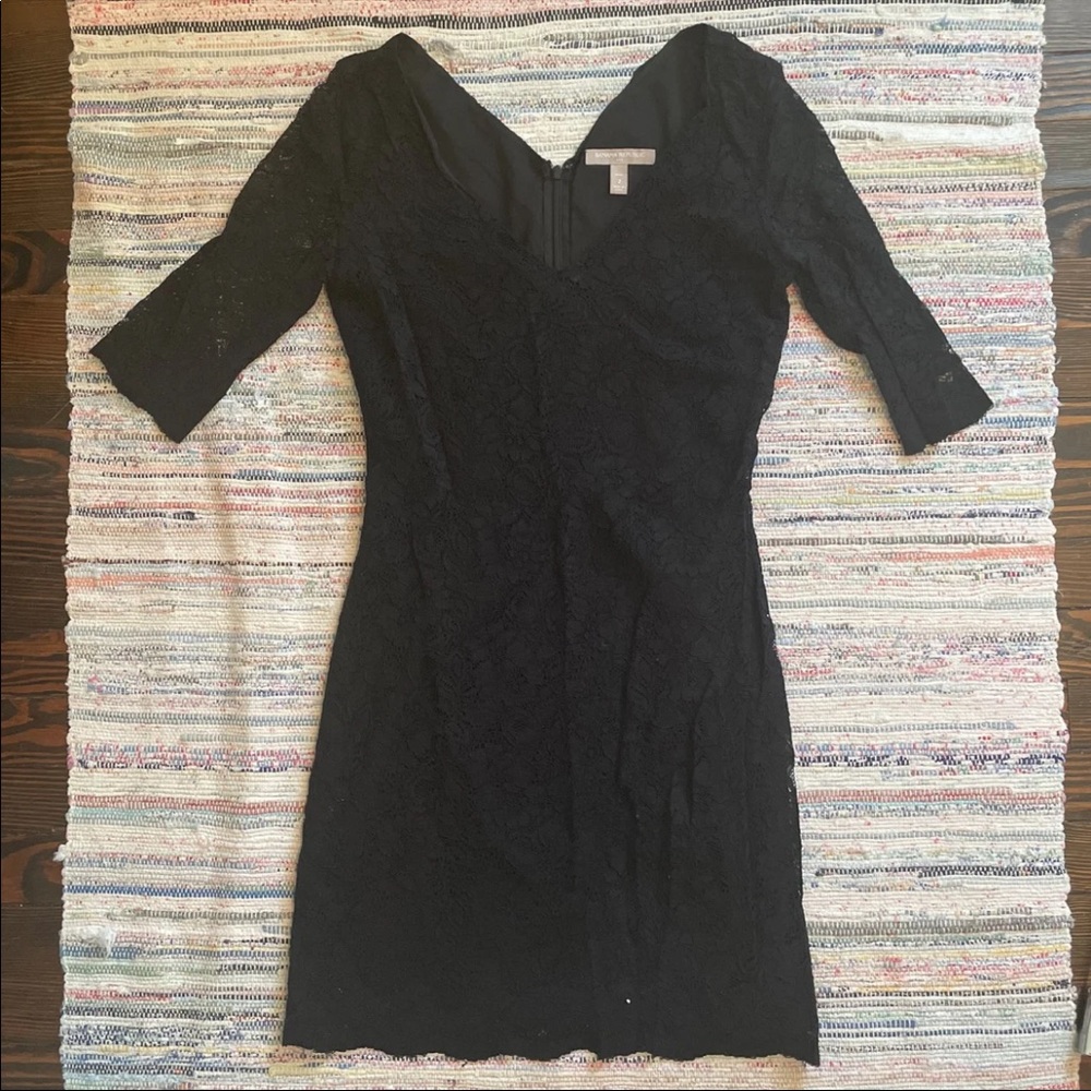Black Lace Banana Republic Dress